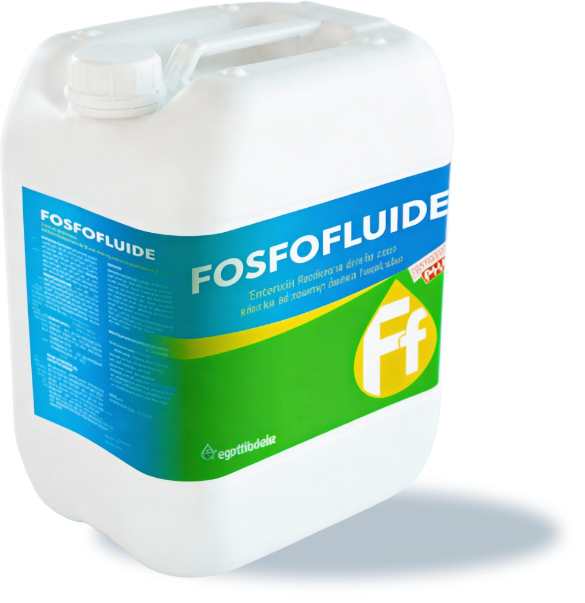 Garrafa del producto Fosfofluide de Agrifluide